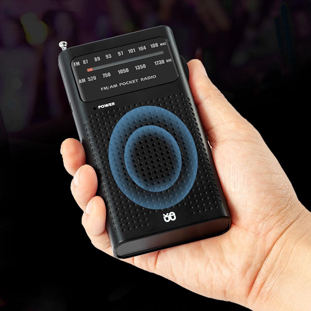 In Stock Battery Operated Radio Outdoor Emergency Radio Survival Small Portable Radio Full Band AM FM Radio Mini Pocket Radio