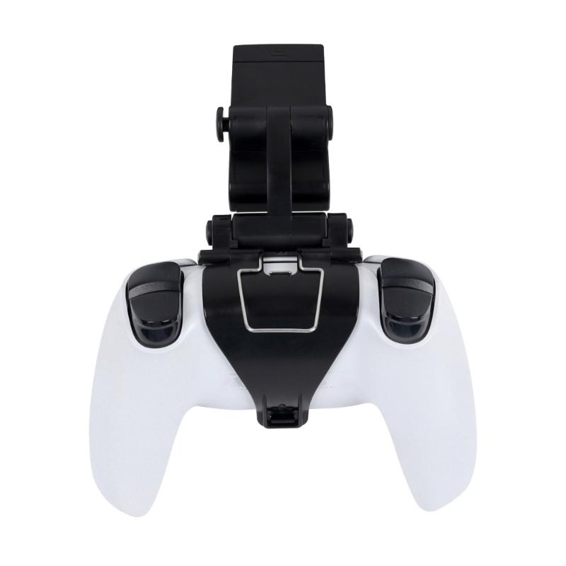 Phone Mount Clip Gaming Clamp Bracket Phone Holder ABS Adjustable for Adult Teen Gamepad Accessories