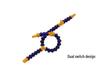 Y-Fork Cooling Tube with Magnetic Base & Dual Switch Nozzle