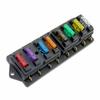 4/6/8/10 Way Car Fuse Box Car Fuse Holder Truck Auto Blade Fuse Box With 4/6/8/10/12 Fuses for 12V 32V ATO Standard Circuit Fuses4