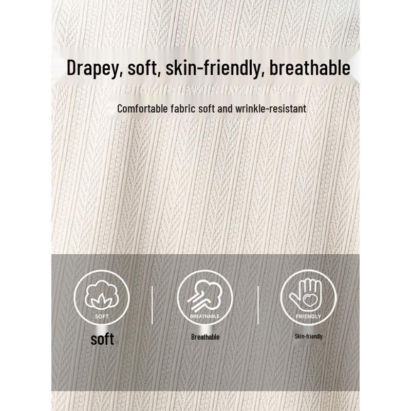 CHOCOOLATEit Men's Knitted Texture Short Sleeve Polo Shirt