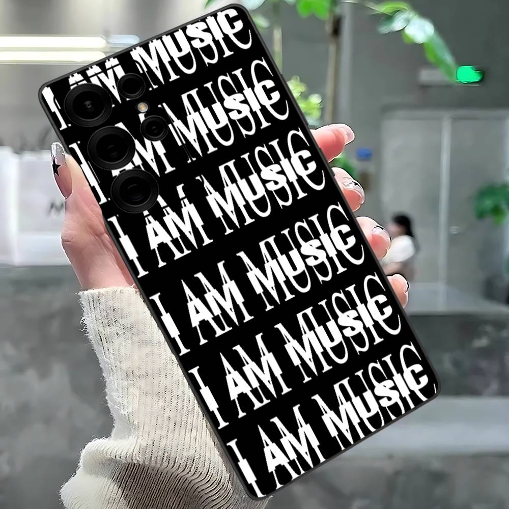P-playboi Carti I AM MUSIC Phone Case For Samsung S 24 Fe 25 Ultra Plus 20 Lite 21 30 22 23 24 22 Ultra 5G Fundas