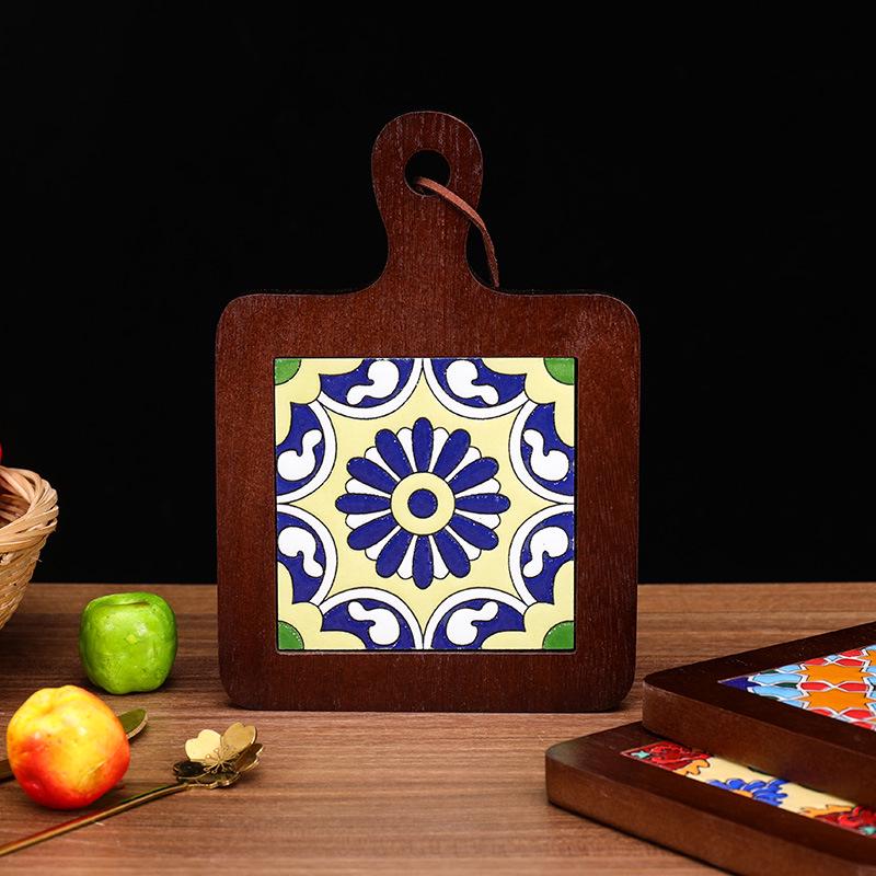 Wooden Anti-Scald Insulation Pot Mat and Coaster