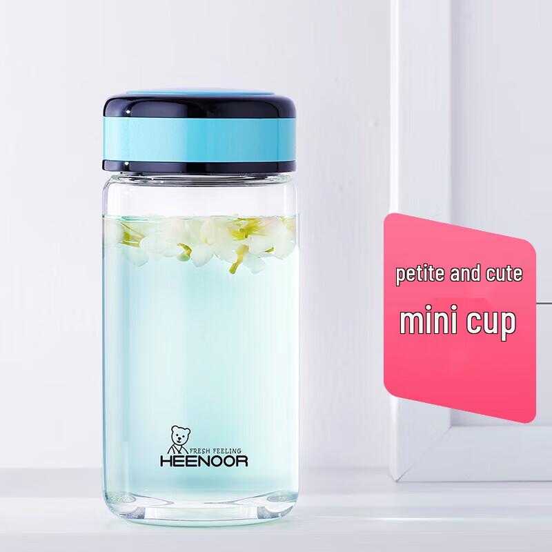 Heenoor XN-9050 Portable Single-Layer Glass Tea Infuser Bottle 310ml