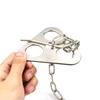 Outdoor Barbecue Rack Hanging Pot Rack Set Stainless Steel Triangle Campfire Rack Portable Picnic Rack Household Barbecue Tools