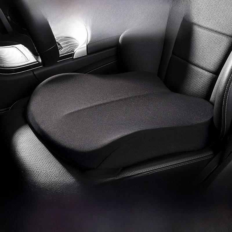 Universal Car Booster Seat Cushion for Long Sitting - Single Piece for Driver, Men & Women.
