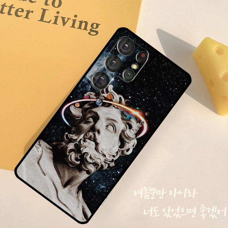 Zeus Phone Case For Samsung Galaxy S25 S24 Ultra S9 S10 S20 S22 S21 Plus S23 FE Back Cover Shell
