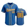 Camiseta de Béisbol Personalizable para Hombre y Mujer Camisa Deportiva con Botones Nombre del Equipo Número Impreso Ropa Deportiva Tejido Ligero Transpirable