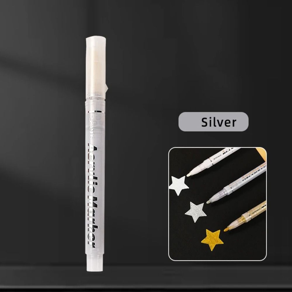 High-gloss Painting Graffiti Pens 1mm Highlight Marker New Acrylic Paint Pen