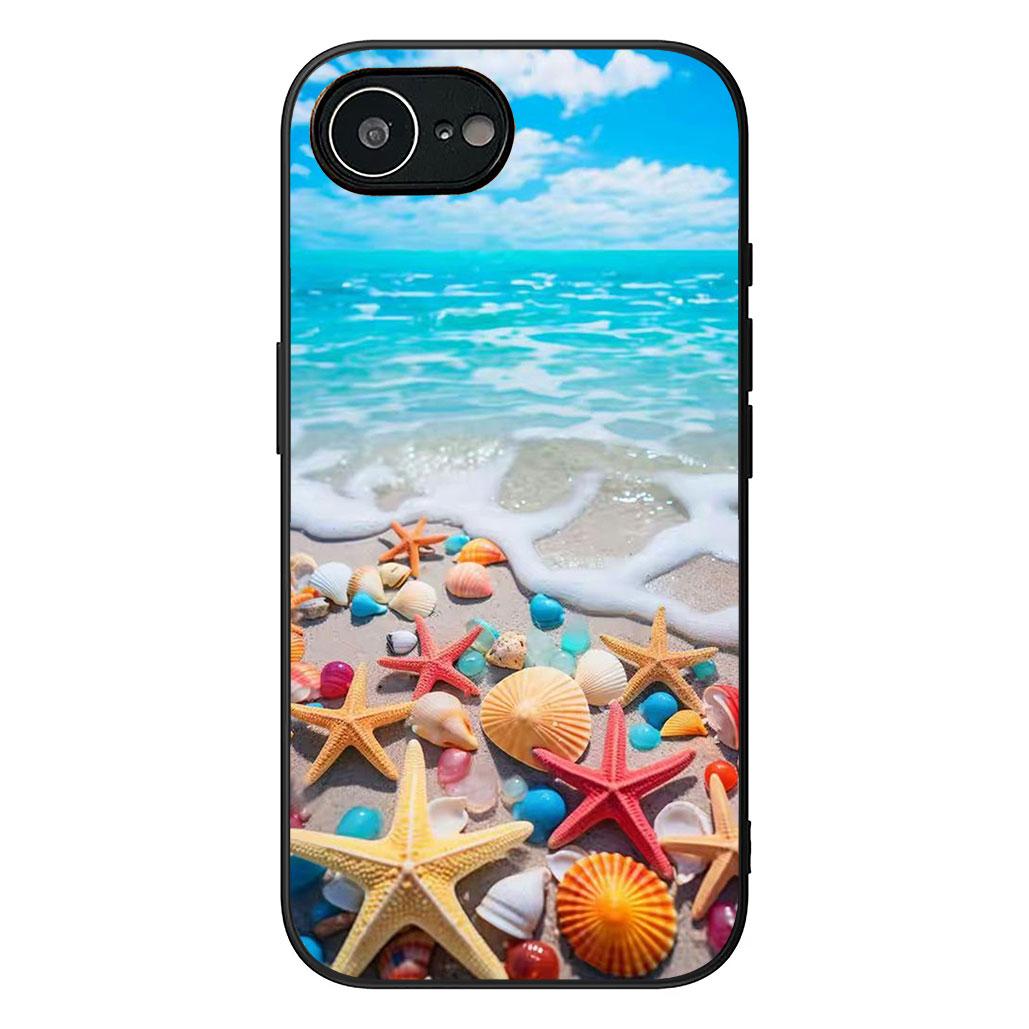 

Mountain Sea Beach Travel Shell Starfish Star Case for Apple iPhone 12 13 Mini XS 11 Pro Max 7 8 Plus + XR 8+ X SE 2020 SE3 iPhone 13 Mini