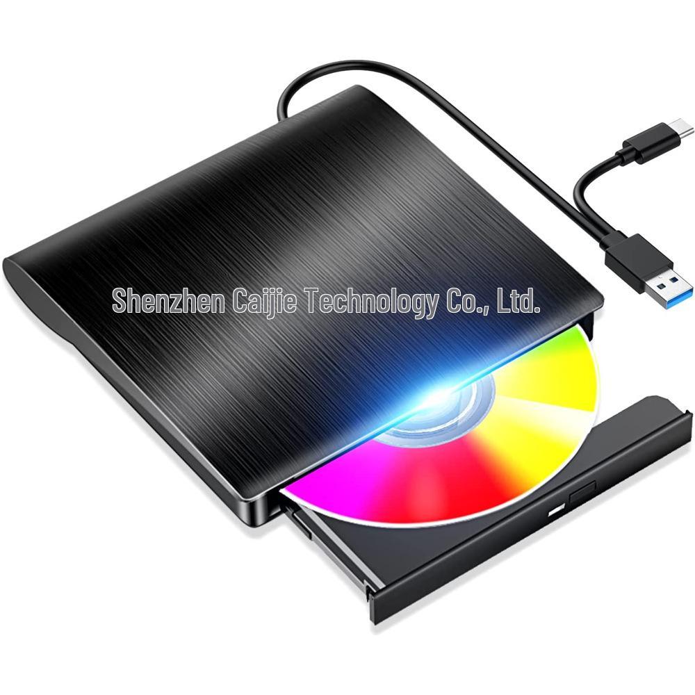 

Внешний DVD-привод и пишущий привод USB 3.0 для настольного компьютера и ноутбука