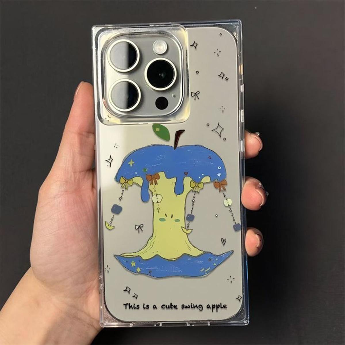 

Phone Case Airbag Anti Drop Phone Case Full Models for Apple Phone Cases Airbag Anti Drop Ultra-thin Ice Crystal Blocks For iPhone 11