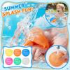 Silicone Water Balls, Water Explosion Balls, Children's Toys. Summer Water Fight Toys. Quick Water Filling. Interactive Play In Water.