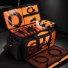 Portable Gear Bag with Dividers Adjustable Cube Storage Pockets