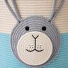RABBIT BASKET SET 3 pcs CHILDREN' TOY BASKET HANDMADE