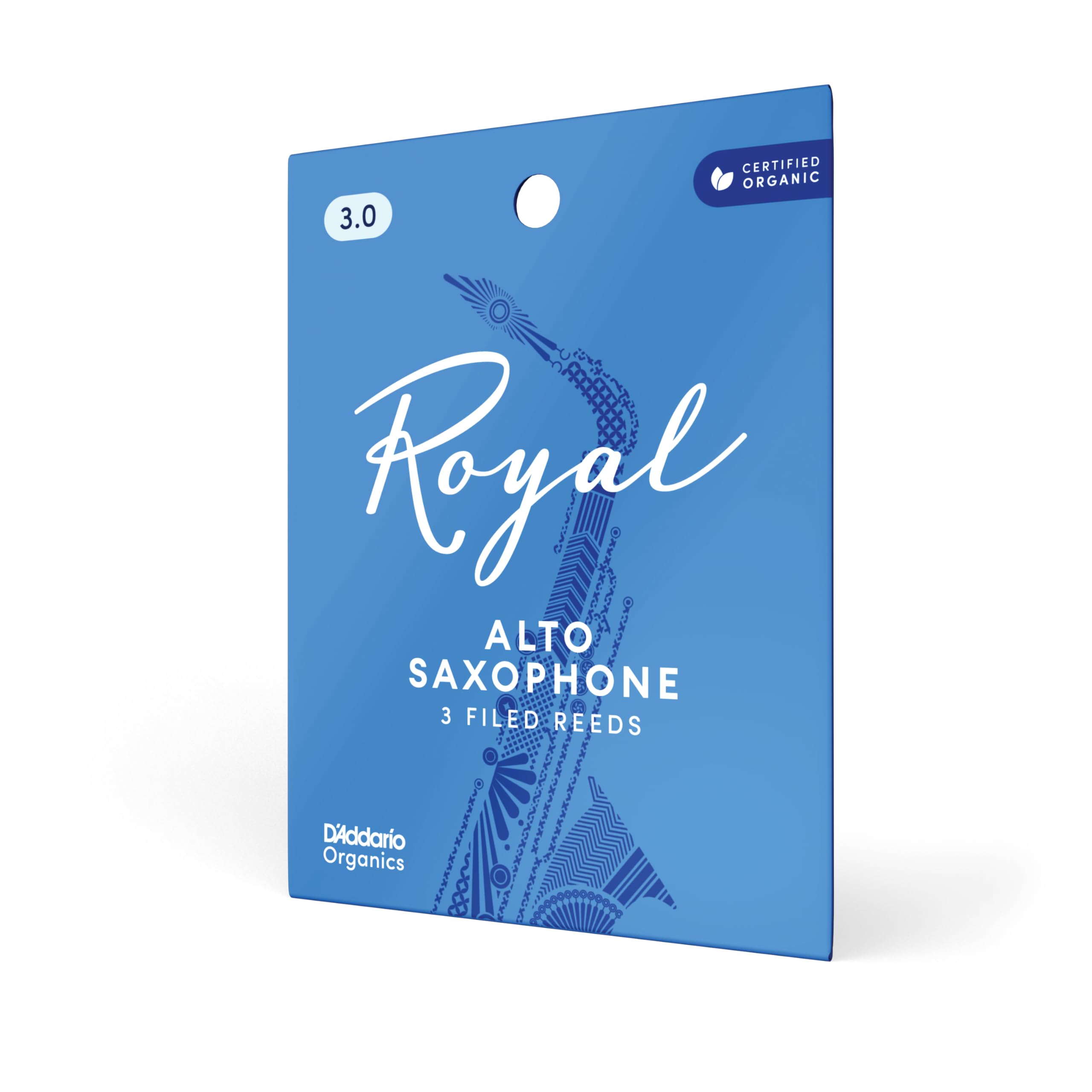 Трости для саксофона-альта WoodWinds ROYAL RJB0330 D Addario D Addario [Жесткость 3.0] 3 шт.