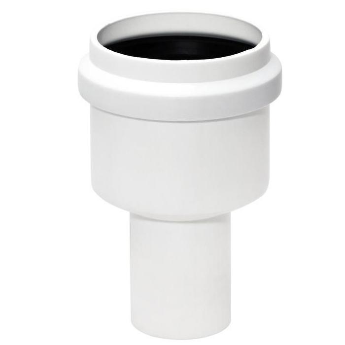 Bílá kanalizační redukce 50/32 mm