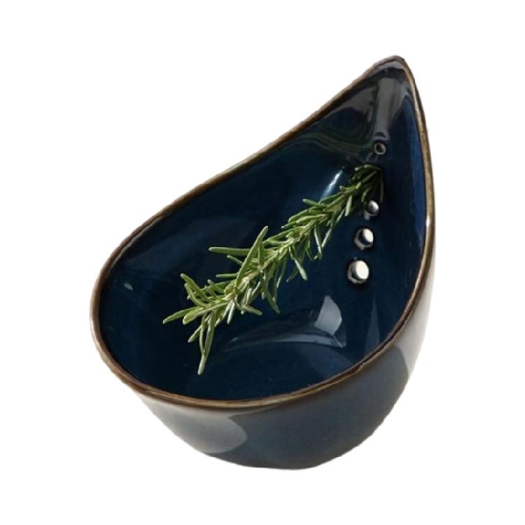 

Resin Herb Stripping Bowl Feature Nonstick Design Vegetable Peeler for Effortlessly Cleaning and Hygienes in Any Kitchen синій