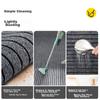 Boneng Striped Entrance Mat, Doorway Carpet, Floor Mat, Doormat, Cuttable, Gray, 60x90cm