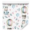 Hippos with Balloons Wallpaper for Living Room and Bedroom 50x1000
