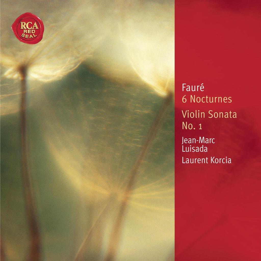 CD GABRIEL FAURÉ; JEAN-MARC LUISADA - 6 Nocturnes / Violin Sonata No 1  Non Japan Classical Used
