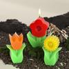 Poppy 3D Flower-Scented Candle Mold: Tulip & Sunflower Silicone Plaster