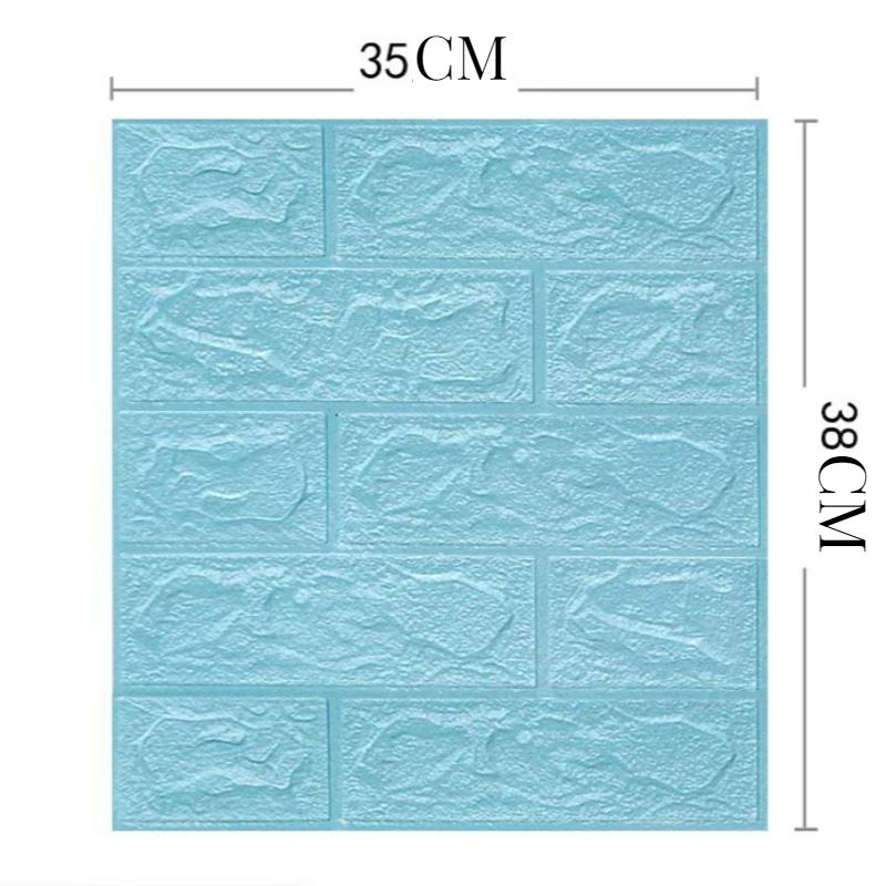 3D Stereo 38.5*35cm Foam Waterproof Wallpaper