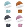 Newborn Fleece Beanies And Gloves For Warmth Comfortable Craft From Soft Cotton Polyester Breathable