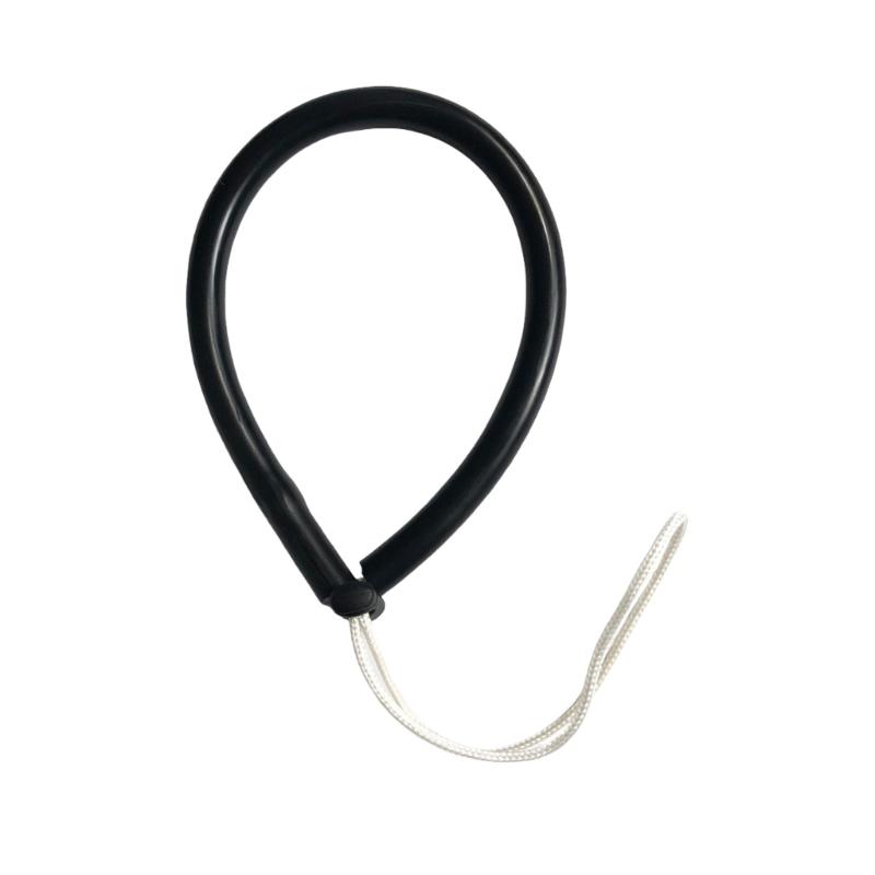 

Heavy Type Durability Wrist Lanyard Water Sports Safety Swimming Lanyard for Underwater Gear Camera Use чорний