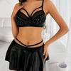 New girl sexy underwear set mesh hollow set