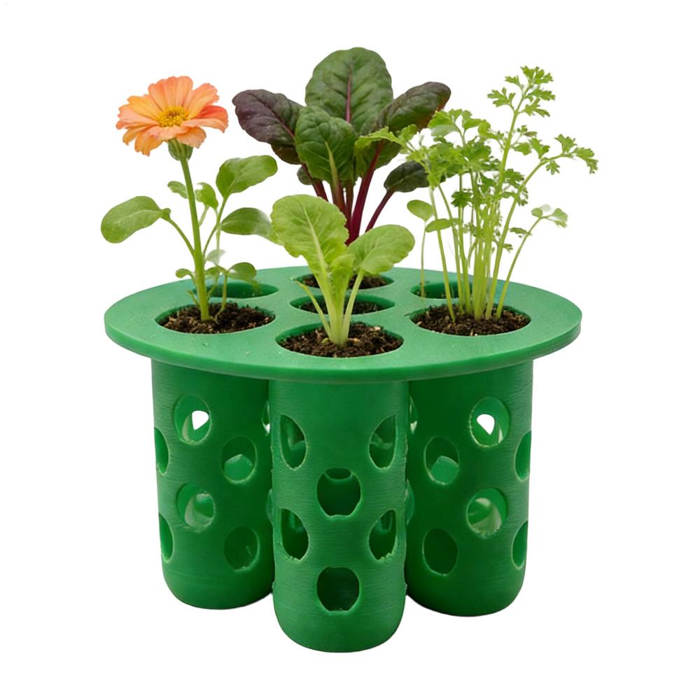 Plant Starter Trays Reusable Space Saving Hydroponic Holder Planting Tray Kit For Beginner Gardeners Enthusiast Vegetable Flower
