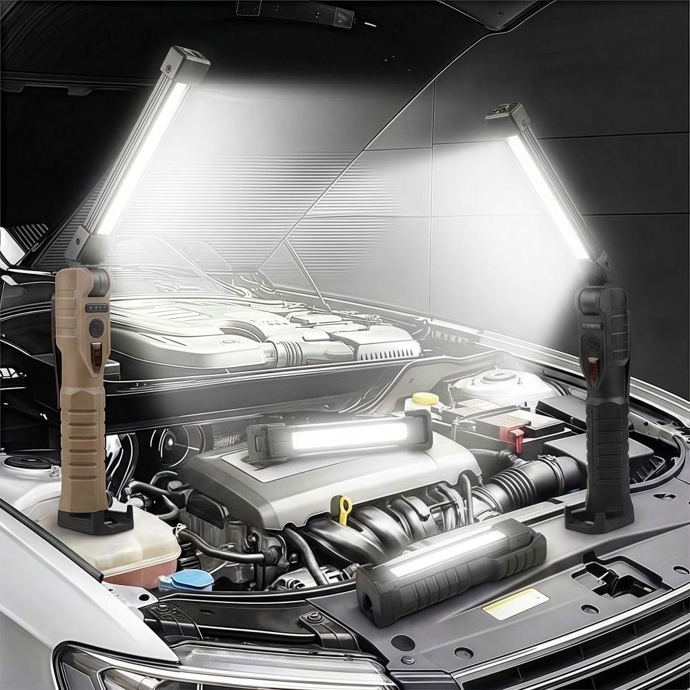 COB LED Work Light Folding Inspection Lamp professional Flashlight  Work Lighting