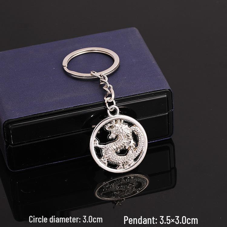 European & American Rock Guitar Keychain: Hip Hop Drip Oil Alloy Pendant Charm for Women's Bags