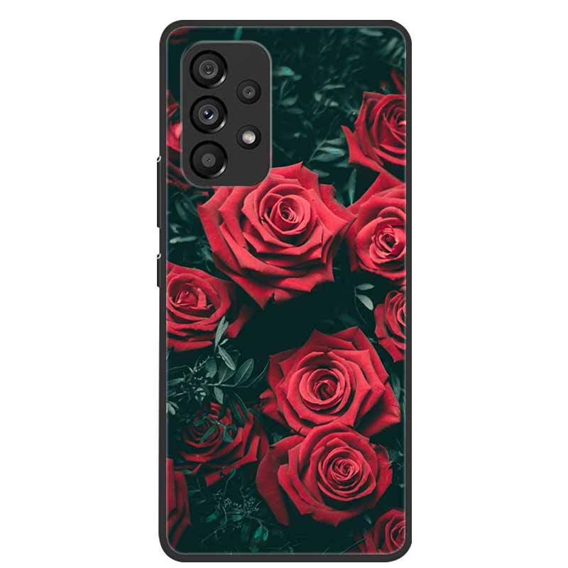 For Samsung Galaxy A53 5G Case Animals Silicone TPU Soft Phone Back Cover Case For Samsung A53 5G SamsungA53 Wolf Funda Coque