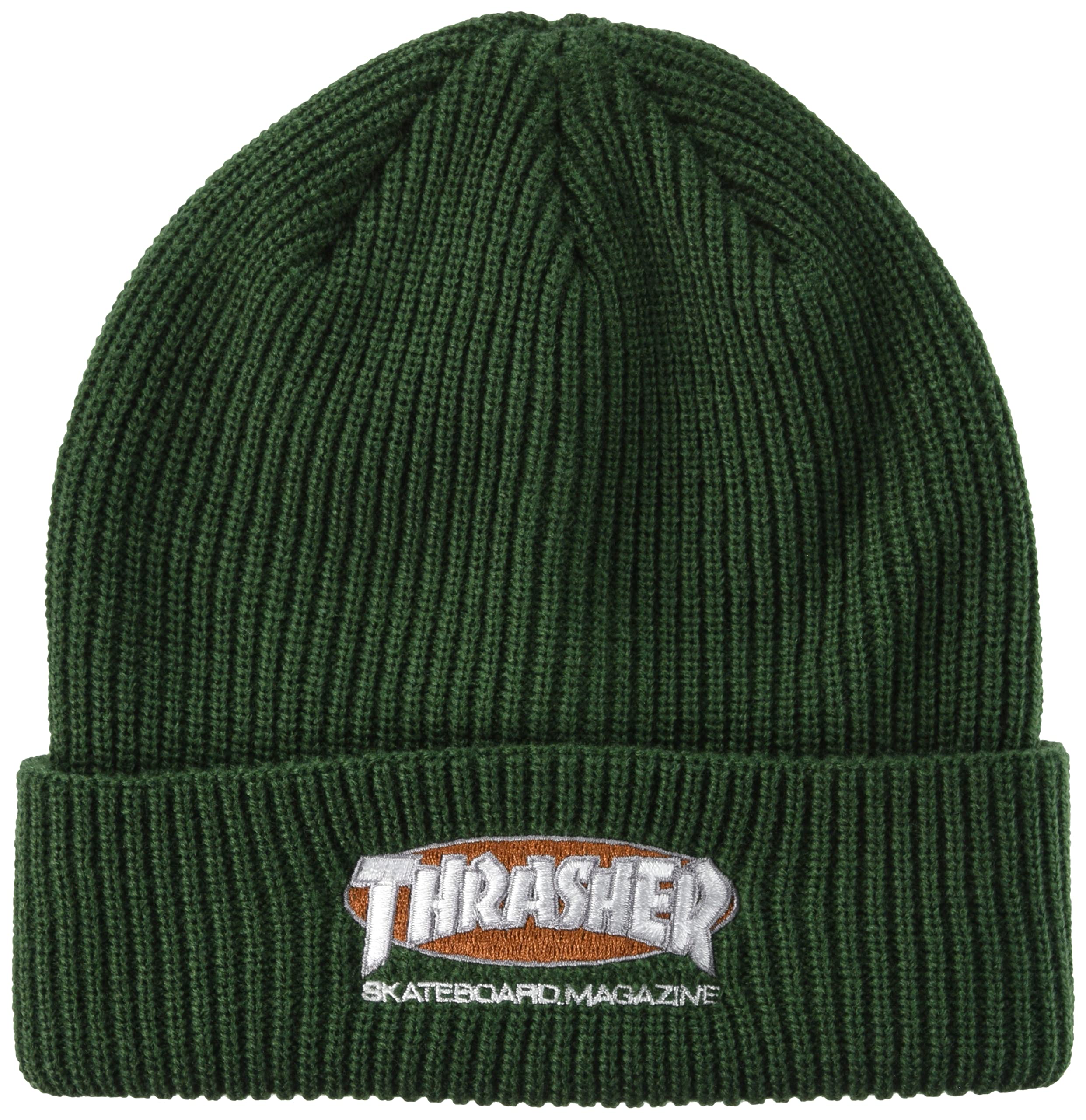 

Thrasher Knit Cap OVAL MAG Hat KHK FR Kids (Brand Logo) [22TH-N52K / BEANIE]