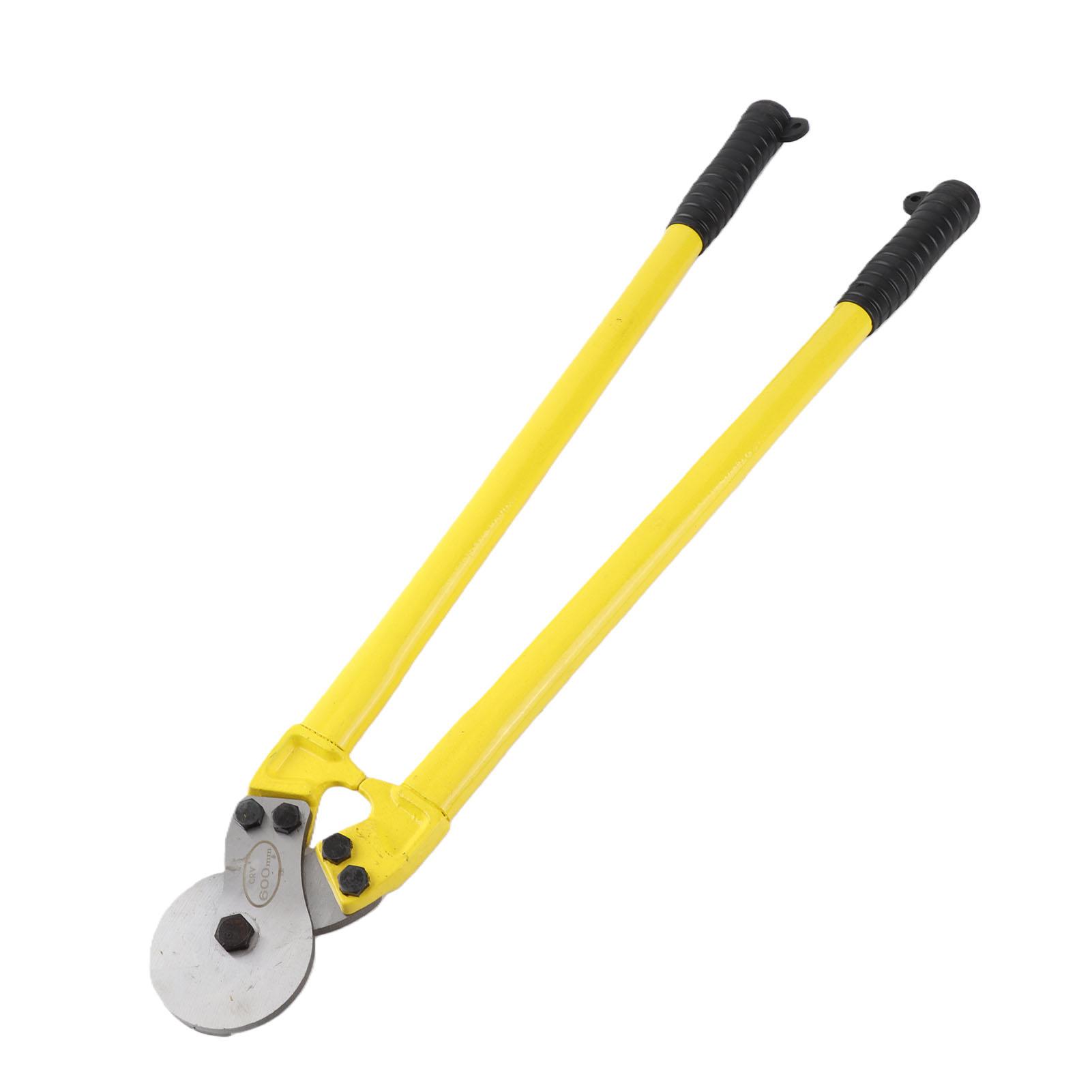24 Inch Heavy Duty Koolstofstaal Kabelkniptang Draadknipper Handgereedschap (Kabel)