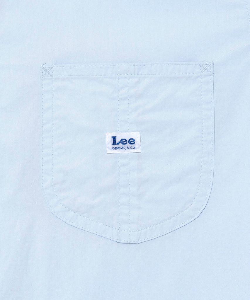 LEE Women Oversized Shirt Midi Dress Light Blue