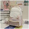 Cute Star Cat Junior High School Student Schoolbag Large Capacity High School Student Backpack Small Fresh Girl Pain Bag Baby Bag