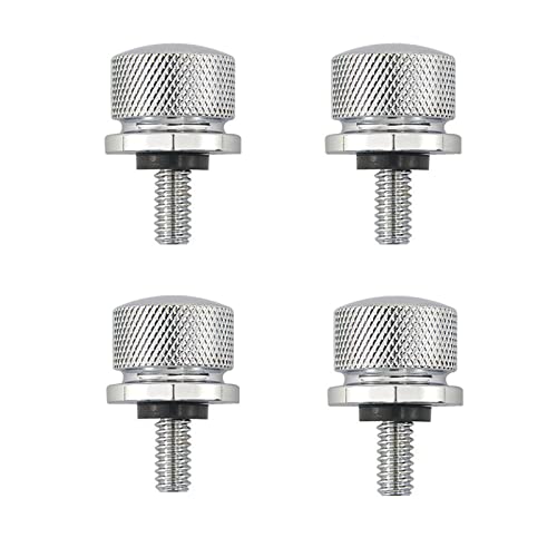 

Винт для сиденья мотоцикла, болт для сиденья, легкосплавный задний винт для сиденья, гайка для болта сиденья, набор аксессуаров для мотоциклов из 4 шт. для Harley, Dyna, Softail, Choppe