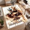 Cozy Coffee (19) Personalized Name Office Carpet Stylish Decor for Living Room Bedroom Kitchen