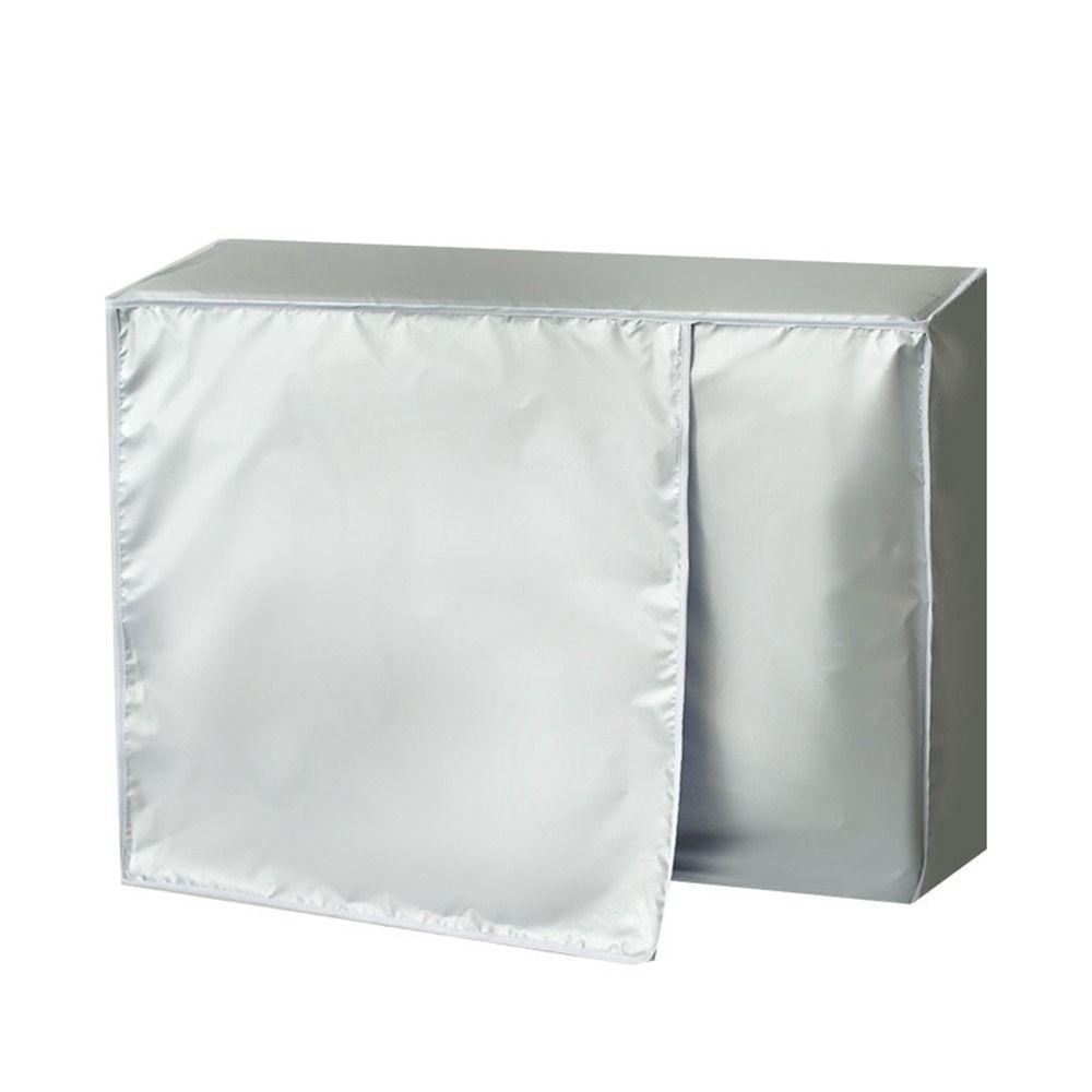 

Anti-Dust Dust Cover Anti-Snow Air Conditioner Protector 3 Size Outdoor Unit Cover Household S