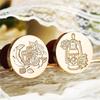 Card Wax Stamp Head Replacement Envelope Sealing Greeting Card Embossed Sealings Wax Stamp Head Brass Sealing Stamp Head