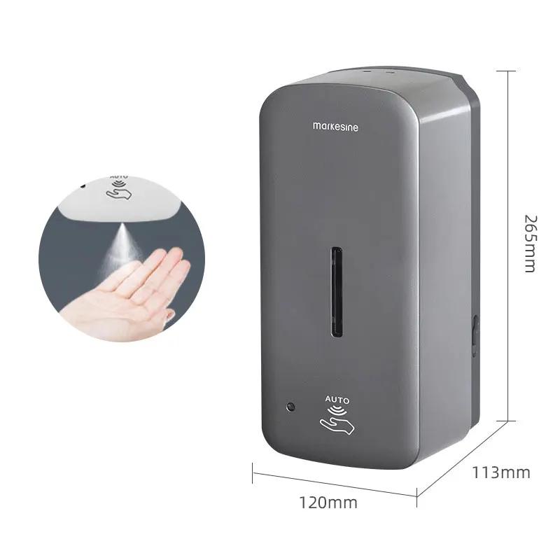 Inductive Automatic Soap Dispenser Wall Mounted Foam Hand Sanitizer Smart Soap Dispenser In Non Perforated Toilet Soap Dispenser