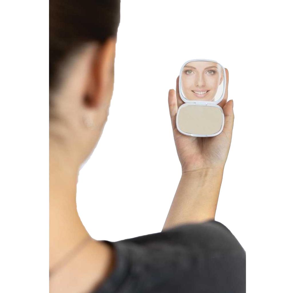 XD Collection Reflecta Recycled Plastic Hand Mirror