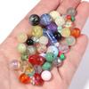 50g 3-12mm Mixed Size Glass Beads Colorful Loose Spacer Bead For Jewelry Making DIY Bracelet Necklace Phone Keychain Accessories