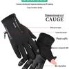 Men's Winter Fishing Gloves: Waterproof, Thorn-Proof, Fleece-Lined, Three-Fingerless Design for Ice & Cold Weather Fishing