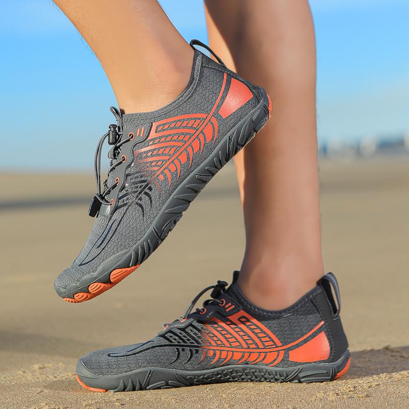 Men Barefoot Water Shoes Quick Drying Beach Wading Sneakers Women Breathable Light Beach Aqua Shoes for Swimming Surfing Sailing