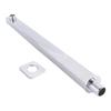 Good-40 Cm Square Shower Arm Extension Arm Wall Mount For Rain Shower Head Shower Rod Rainfall Shower Head Arm Chrome