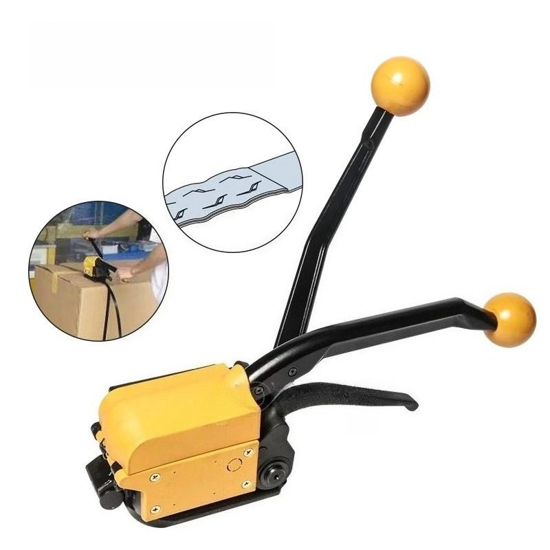 A333 Handheld Sealless Steel Strapping Tool High-strength Alloy Steel Band Packing Tool Portable Steel Strip Strapping Machine