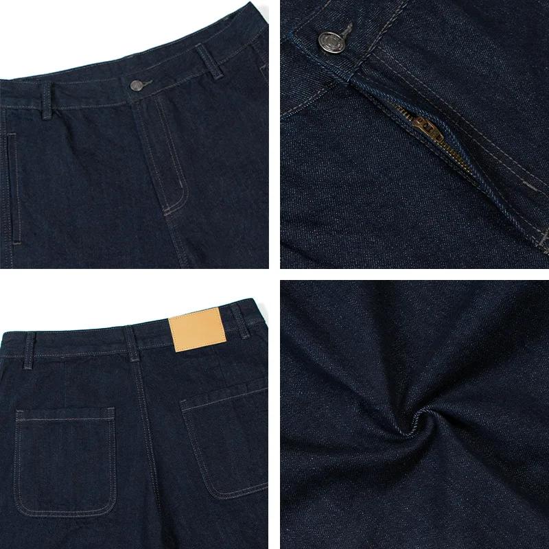 New Jeans For Men American Vintage Style Y2k Streetwear Couple Casual Scimitar Baggy Jeans Four Seasons Fashion Male Trousers